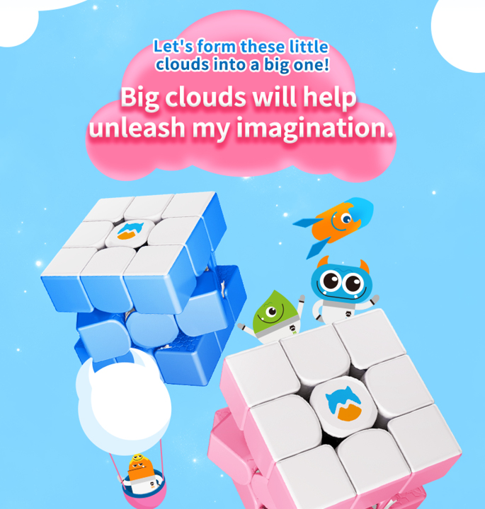 Monster Go Cloud 3x3 - Blue