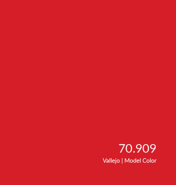 Vallejo Model Color 70909 Vermillion | Speedcube.nl