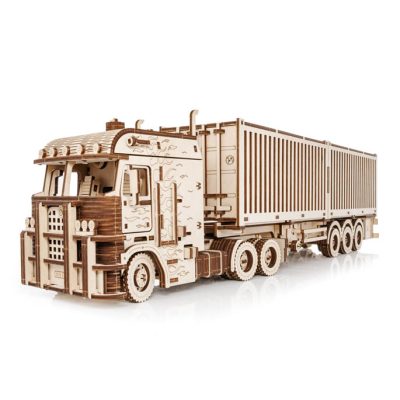 Productvisuals_Modelbouw Eco Wood Art Container-Semitrailer for Truck “Road King”