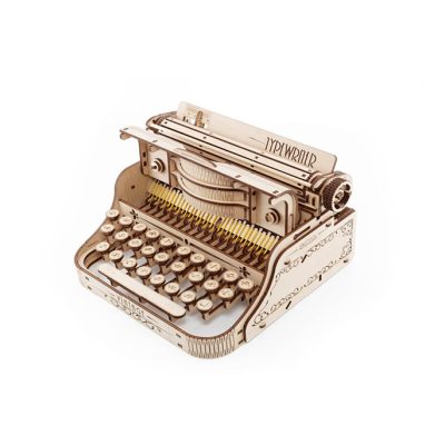 Productvisuals_Modelbouw Eco Wood Art Vintage Typewriter
