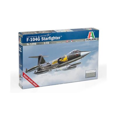 Productvisuals_Modelbouw Italeri F-104 G Starfighter (1-72)