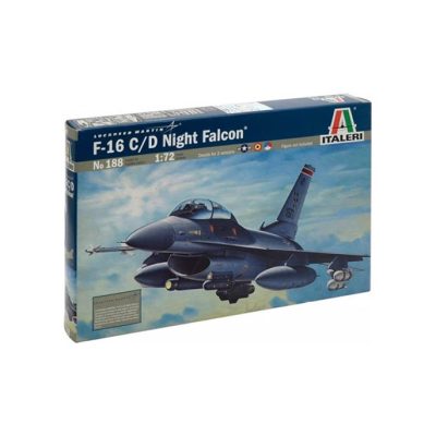 Productvisuals_Modelbouw Italeri F-16C:D NIGHT FALCON (1-72)