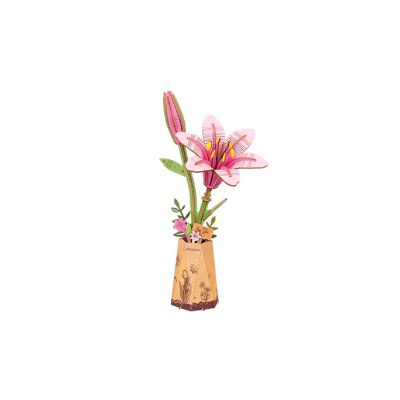 Productvisuals_Modelbouw Robotime Pink Lily TW071