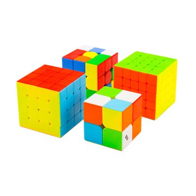 Productvisuals_Speedcubes Diansheng Solars Magnetic 2345 cubes bundle